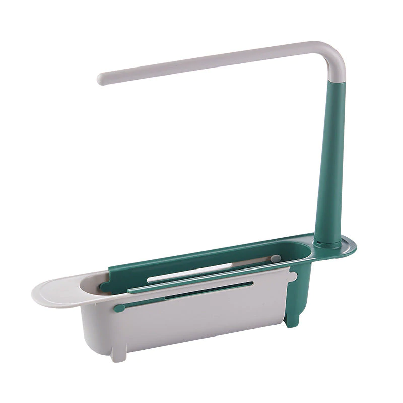 RackHolder™ | Telescopic 2-in-1 sink storage!