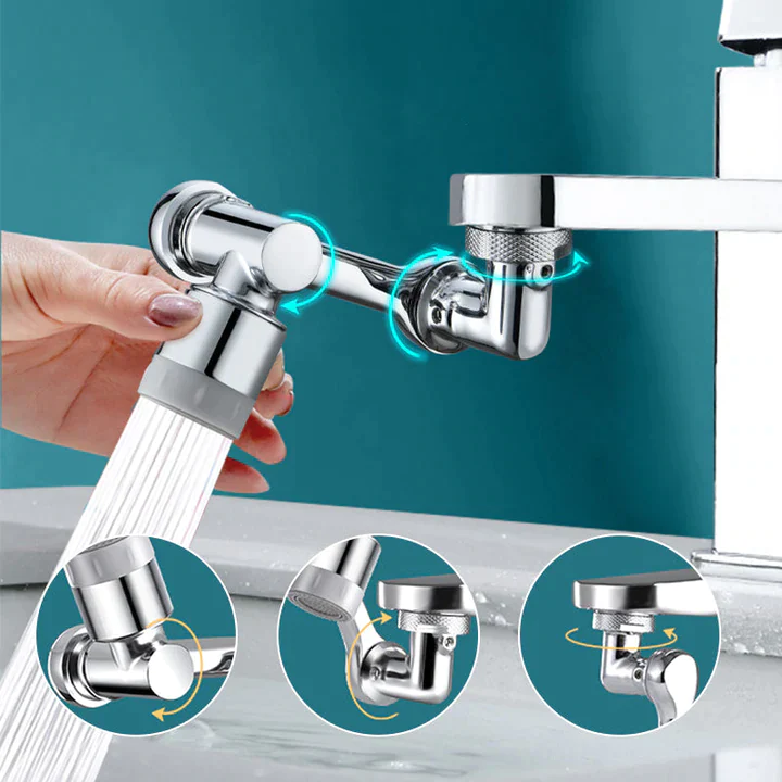 TwistTap™ | 1080° Rotating Spray Arm!